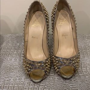Authentic Christian  Louboutin heels